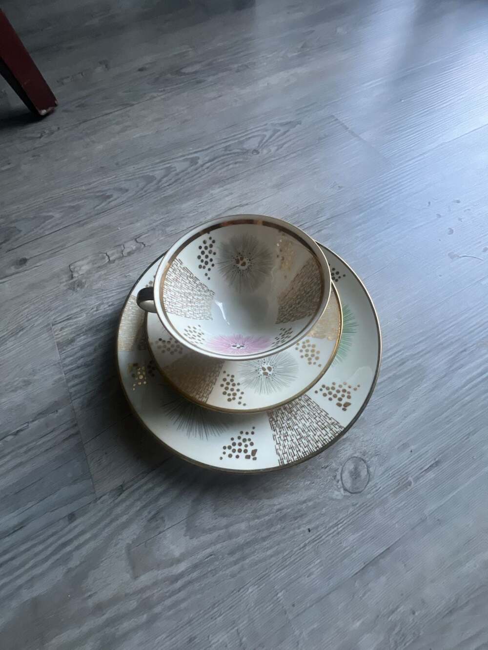 Winterling Bavaria Vintage Tea Cup Saucer And Plate